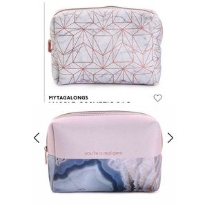 MyTagAlongs Makeup Accessory Bags SET OF 2 NEW 👛